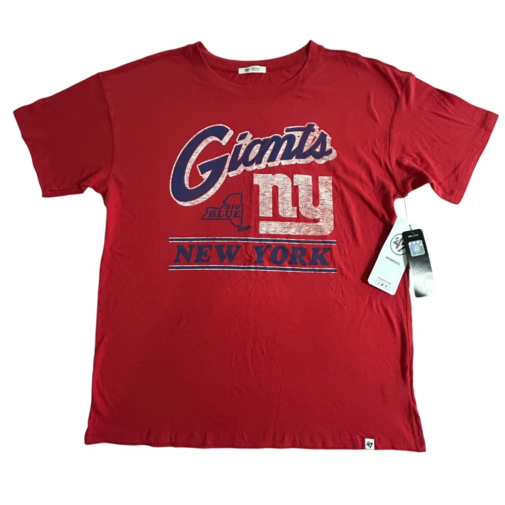 New York Giants NFL‎ 47 Brand Women's Racer Red Graphic T-Shirt
Medium
